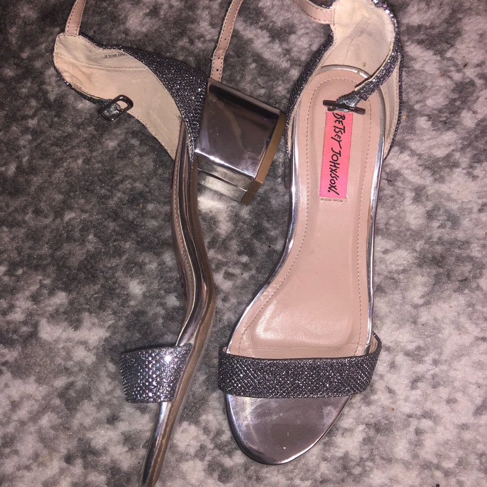 Betsey Johnson Sparkly Heels